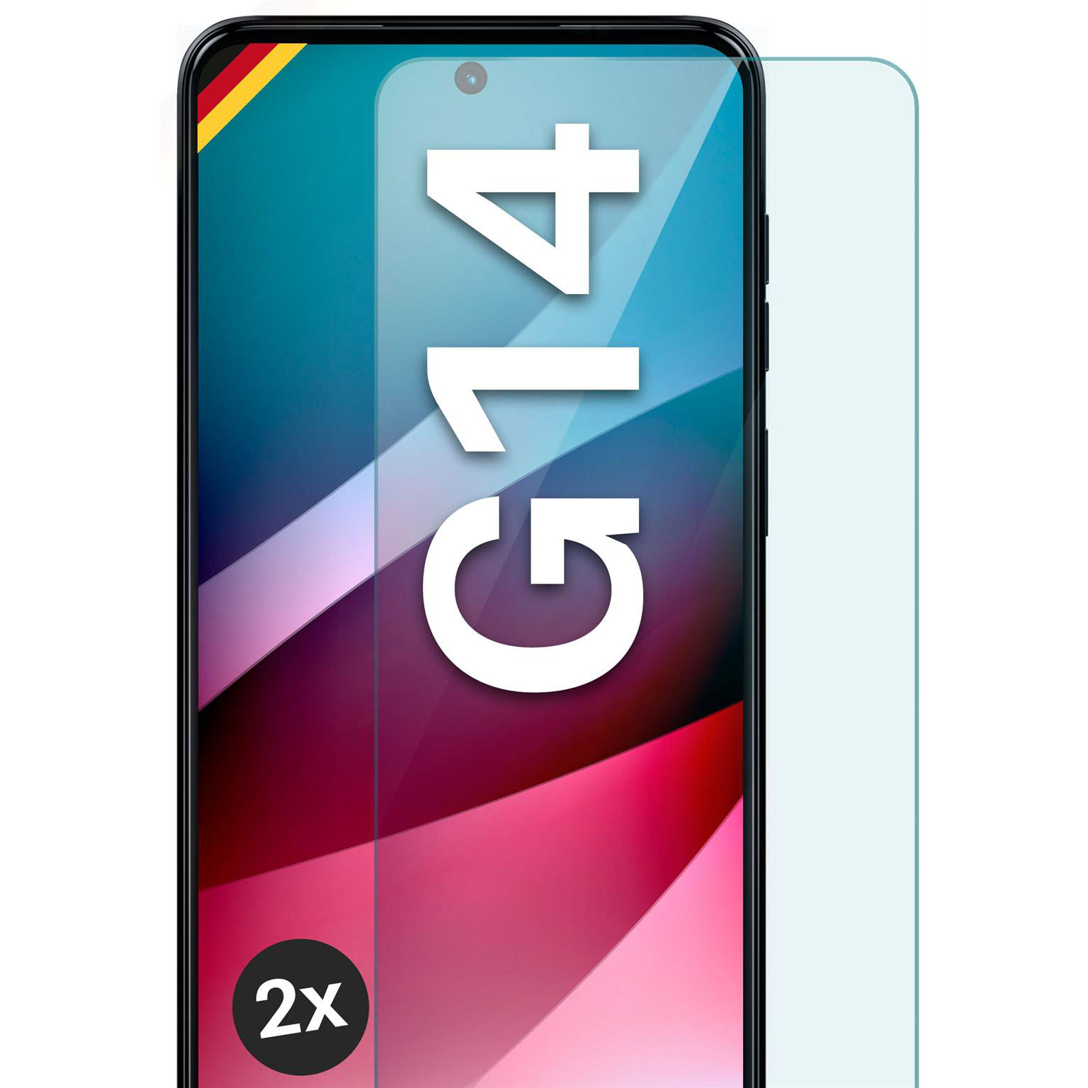 moex ShockProtect Motorola Moto G14 Panzerglas Klar – undefined