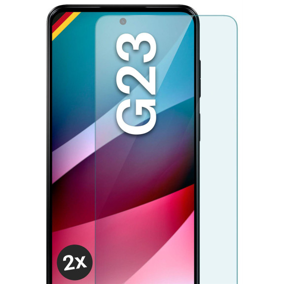 moex ShockProtect Motorola Moto G23 Panzerglas Klar – Weiteres Produktbild 1