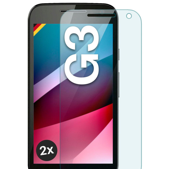 moex ShockProtect Motorola Moto G3 Panzerglas Klar – Weiteres Produktbild 1
