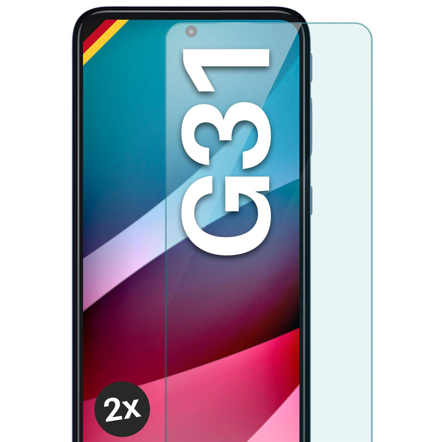 moex ShockProtect Motorola Moto G31 Panzerglas Klar – Weiteres Produktbild 1 moex ShockProtect Motorola Moto G31 Panzerglas Klar – Weiteres Produktbild 1