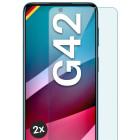 moex ShockProtect Motorola Moto G42 Panzerglas Klar – Weiteres Produktbild 1