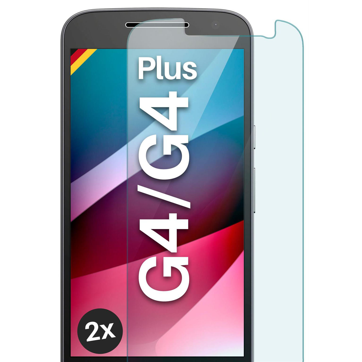 moex ShockProtect Motorola Moto G4 Plus Panzerglas Klar – undefined
