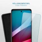 moex ShockProtect Motorola Moto G51 5G Panzerglas Klar – Weiteres Produktbild 6