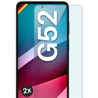 moex ShockProtect Motorola Moto G52 Panzerglas Klar – 2er Set