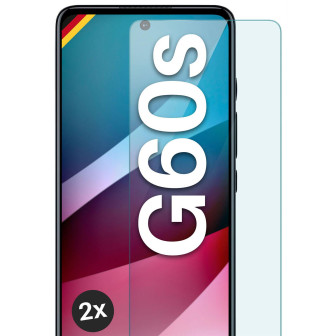 moex ShockProtect Motorola Moto G60s Panzerglas Klar – 2er Set
