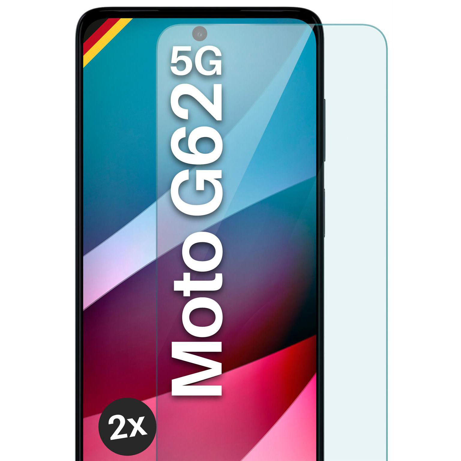 moex ShockProtect Motorola Moto G62 5G Panzerglas Klar – undefined