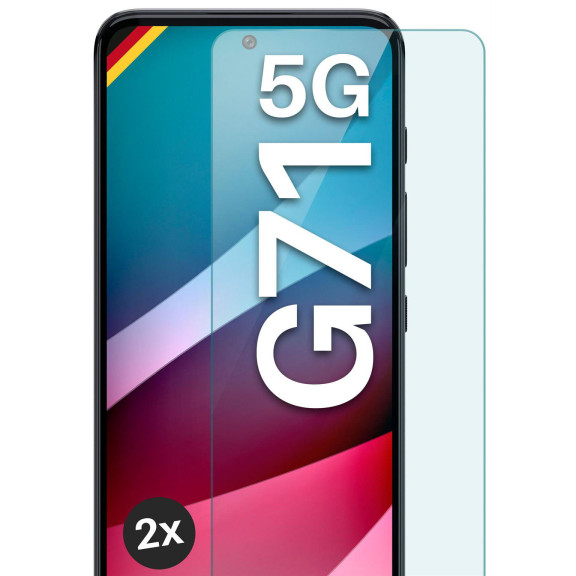 moex ShockProtect Motorola Moto G71 5G Panzerglas Klar – Weiteres Produktbild 1