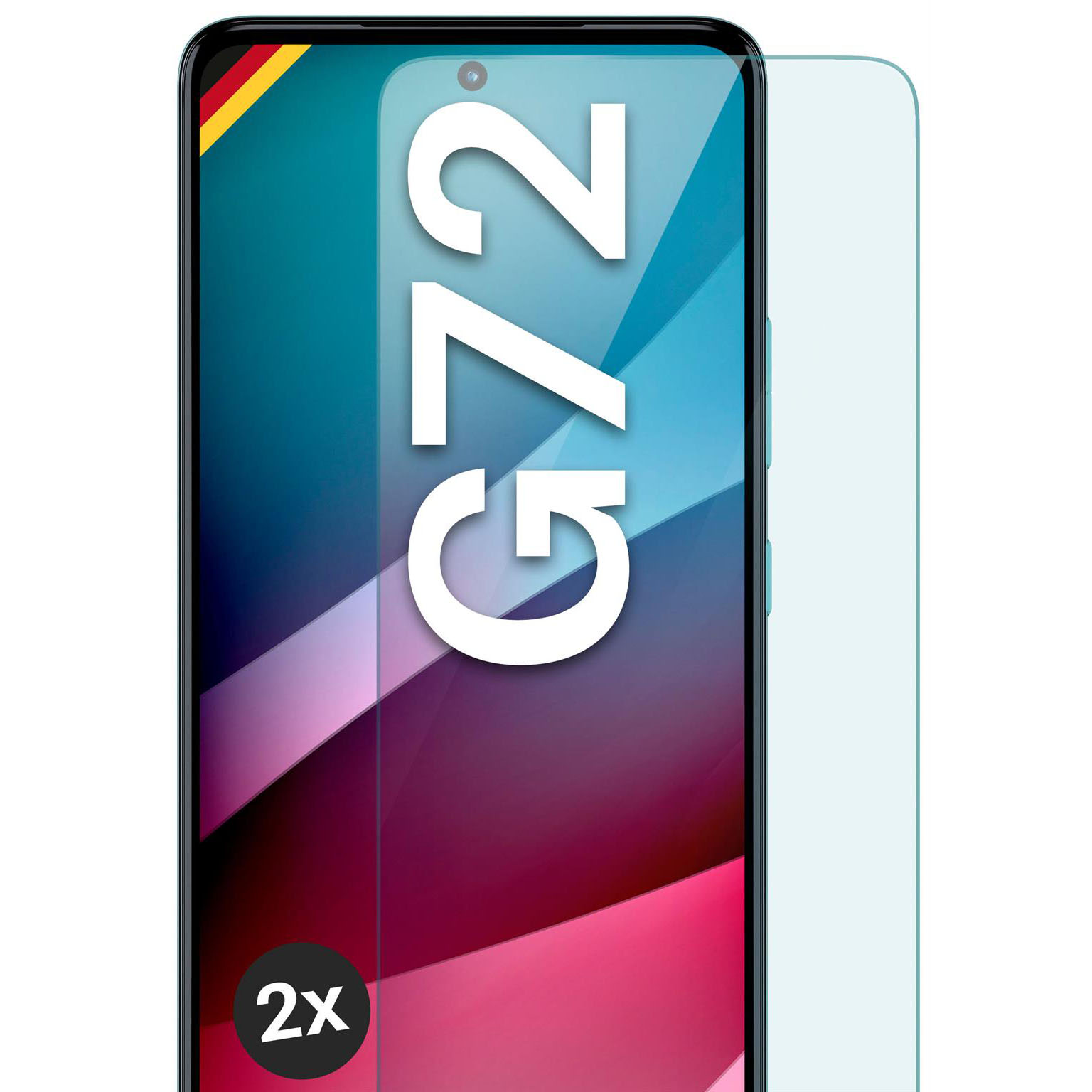 moex ShockProtect Motorola Moto G72 Panzerglas Klar – undefined