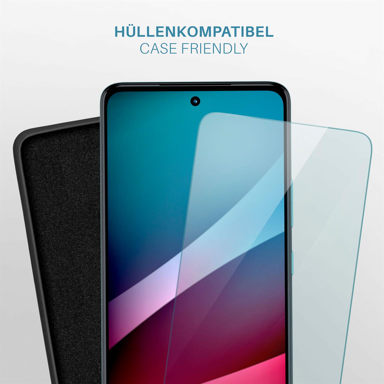 moex ShockProtect Motorola Moto G72 Panzerglas Klar – Weiteres Produktbild 6