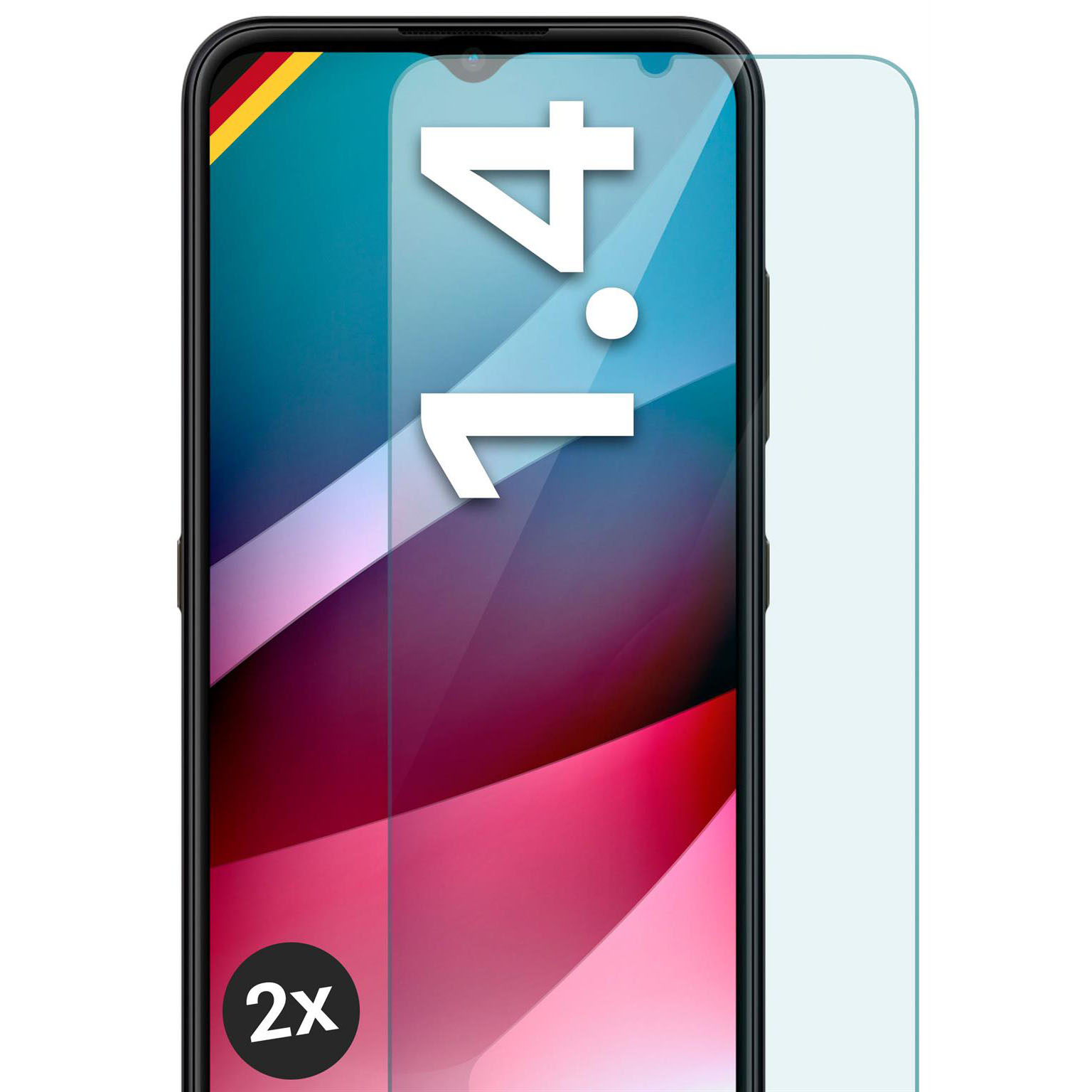 moex ShockProtect Nokia 1.4 Panzerglas Klar – Weiteres Produktbild 1 moex ShockProtect Nokia 1.4 Panzerglas Klar – Weiteres Produktbild 1