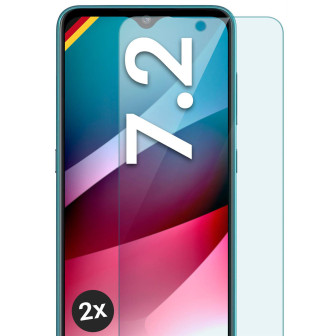 moex ShockProtect Nokia 7.2 Panzerglas Klar – 2er Set