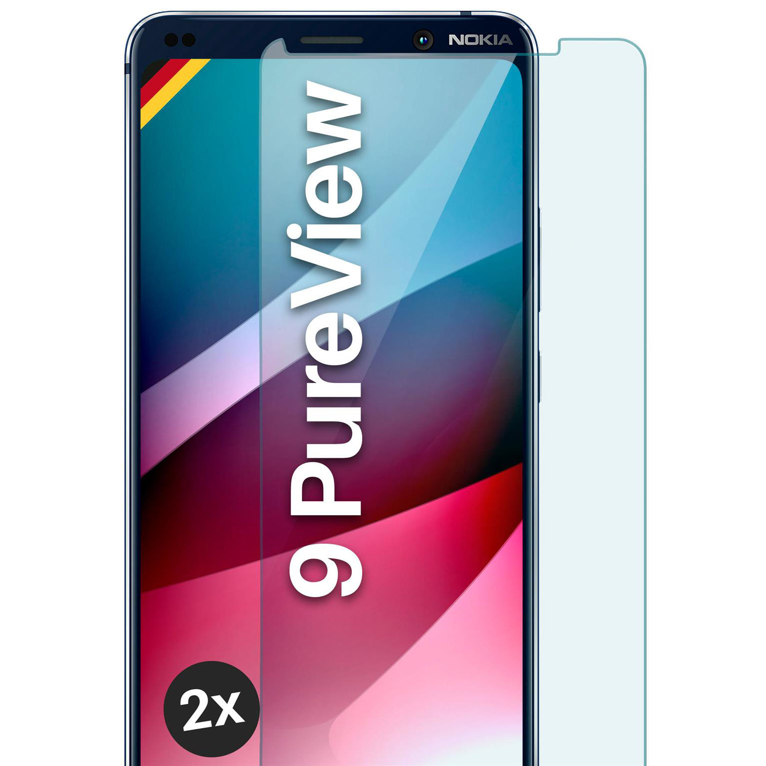 moex ShockProtect Nokia 9 PureView Panzerglas Klar – Weiteres Produktbild 1 moex ShockProtect Nokia 9 PureView Panzerglas Klar – Weiteres Produktbild 1