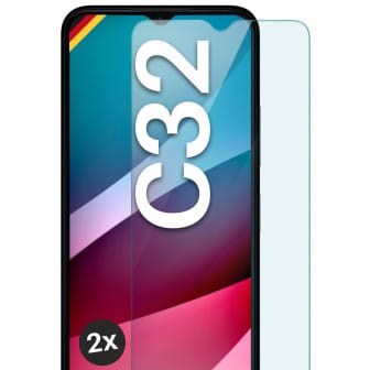 moex ShockProtect Nokia C32 Panzerglas Klar – 2er Set moex ShockProtect Nokia C32 Panzerglas Klar – 2er Set