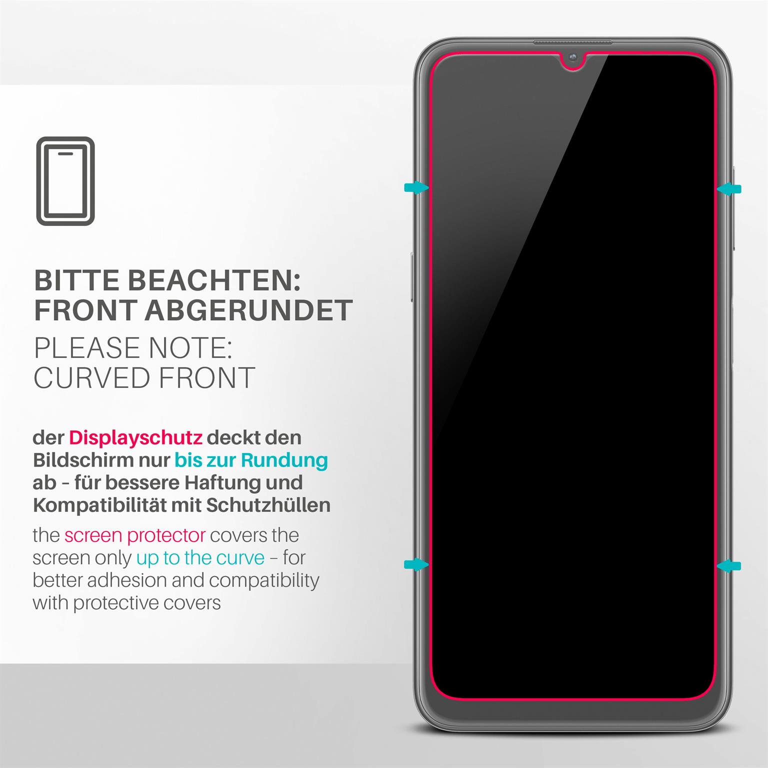 moex ShockProtect Nokia G11 Panzerglas Klar – Weiteres Produktbild 3