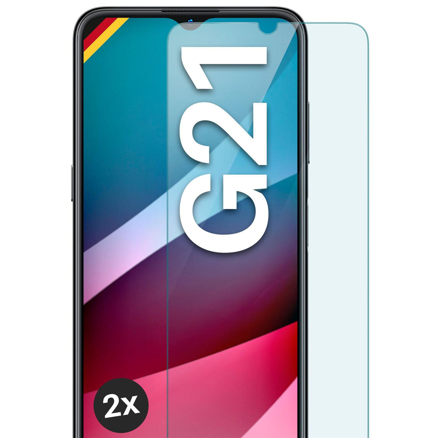 moex ShockProtect Nokia G21 Panzerglas Klar – Weiteres Produktbild 1 moex ShockProtect Nokia G21 Panzerglas Klar – Weiteres Produktbild 1