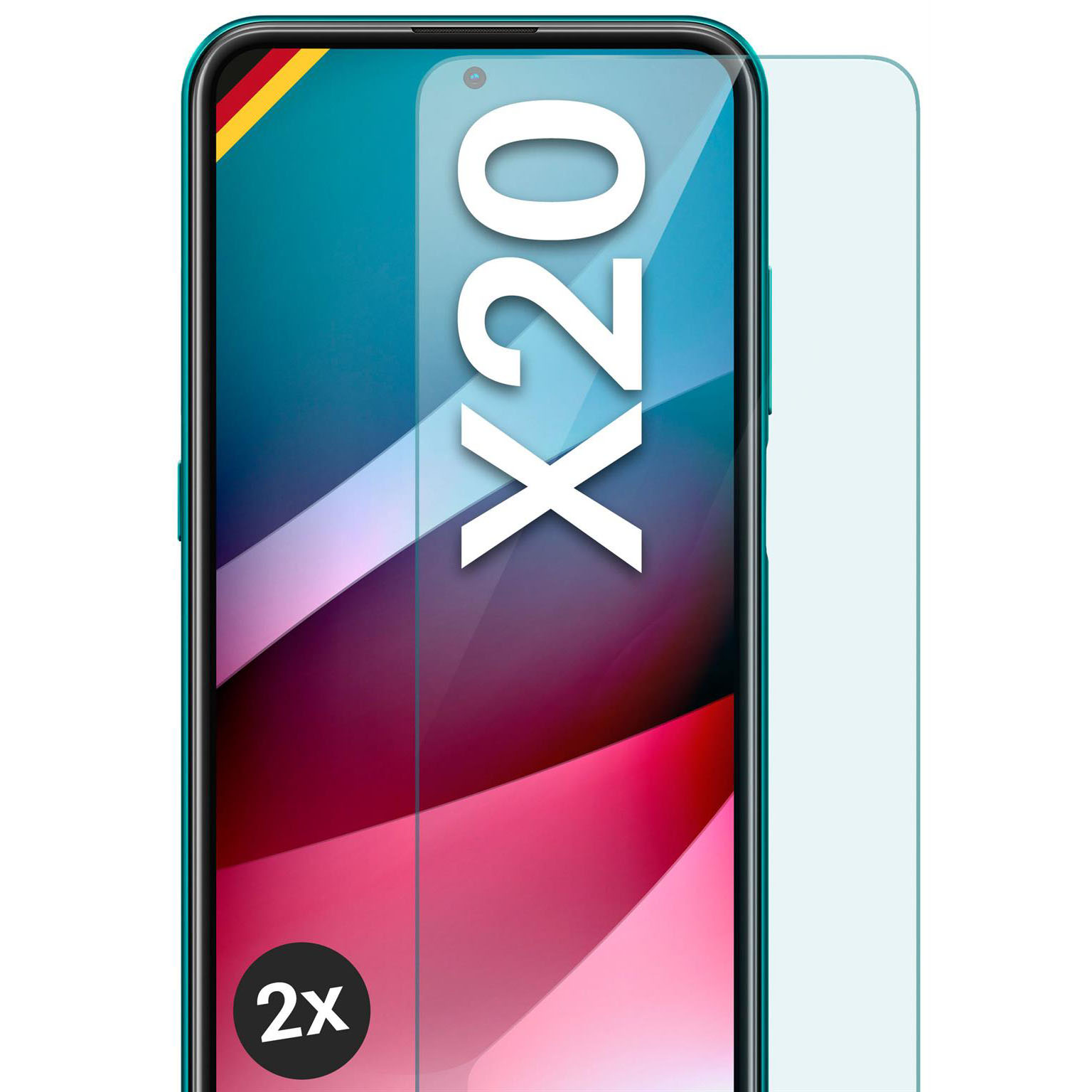 moex ShockProtect Nokia X20 Panzerglas Klar – Weiteres Produktbild 1 moex ShockProtect Nokia X20 Panzerglas Klar – Weiteres Produktbild 1
