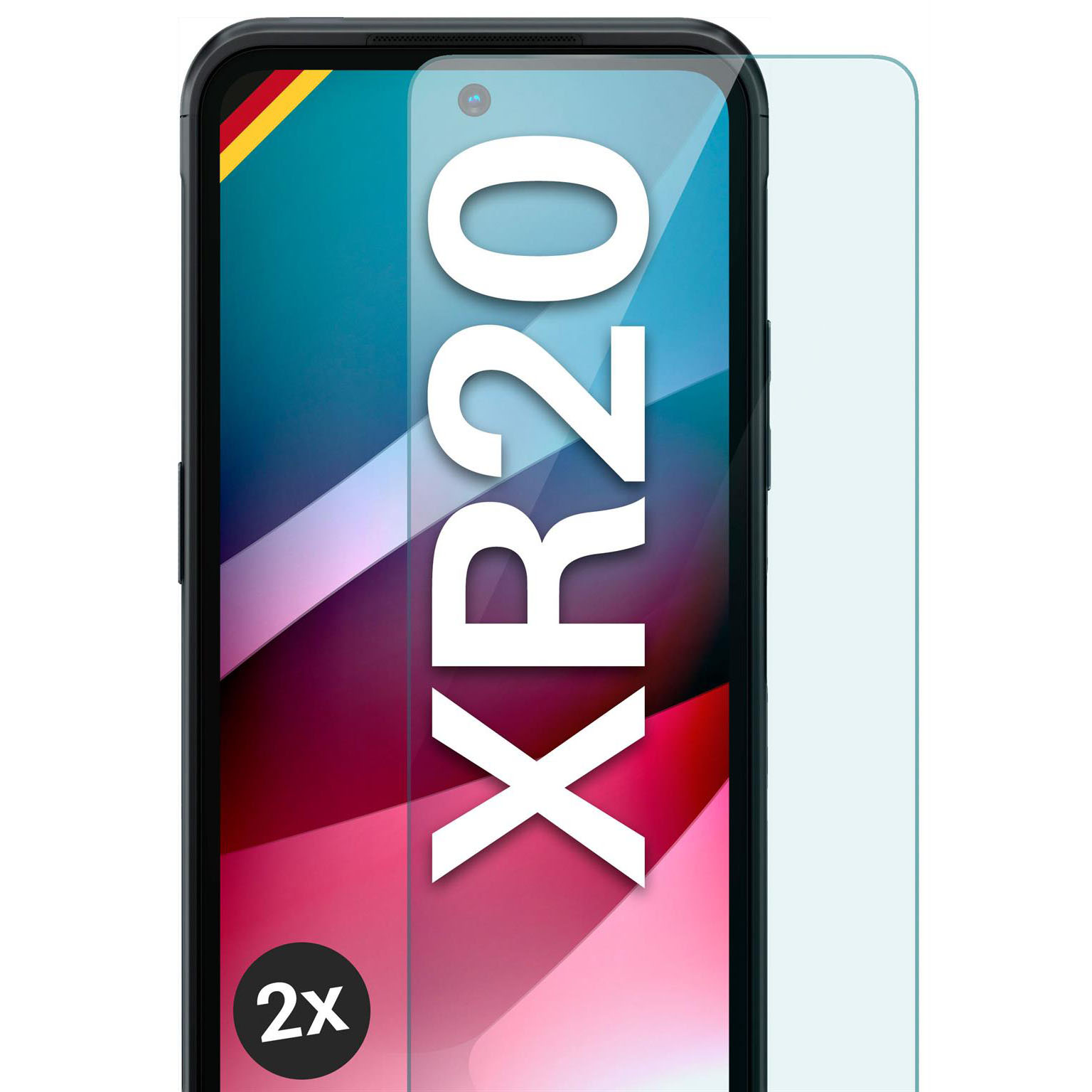 moex ShockProtect Nokia XR20 Panzerglas Klar – Weiteres Produktbild 1 moex ShockProtect Nokia XR20 Panzerglas Klar – Weiteres Produktbild 1