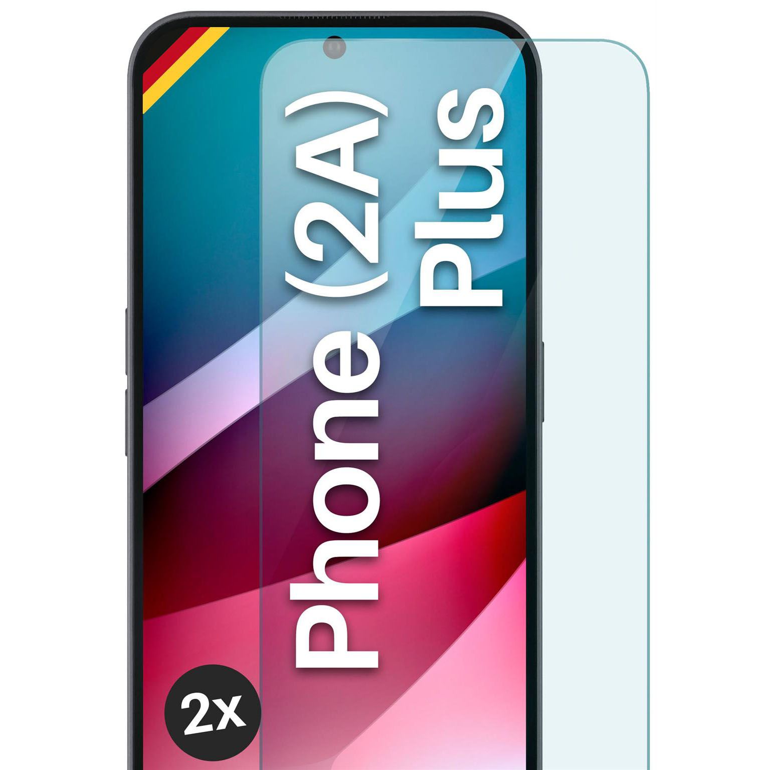 moex ShockProtect Nothing Phone (2a) Plus Panzerglas Klar – Weiteres Produktbild 1 moex ShockProtect Nothing Phone (2a) Plus Panzerglas Klar – Weiteres Produktbild 1