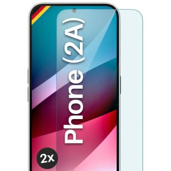 moex ShockProtect Nothing Phone (2a) Panzerglas Klar – 2er Set moex ShockProtect Nothing Phone (2a) Panzerglas Klar – 2er Set