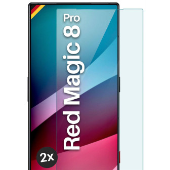 moex ShockProtect nubia RedMagic 8 Pro Panzerglas Klar – 2er Set