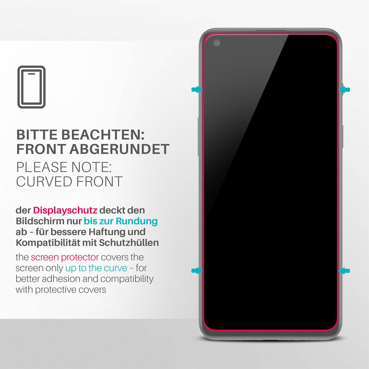 moex ShockProtect OnePlus Nord 2 5G Panzerglas Klar – Weiteres Produktbild 3 moex ShockProtect OnePlus Nord 2 5G Panzerglas Klar – Weiteres Produktbild 3