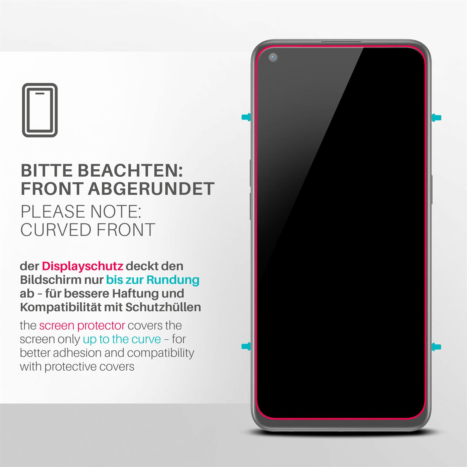 moex ShockProtect OnePlus Nord CE 5G Panzerglas Klar – Weiteres Produktbild 3 moex ShockProtect OnePlus Nord CE 5G Panzerglas Klar – Weiteres Produktbild 3