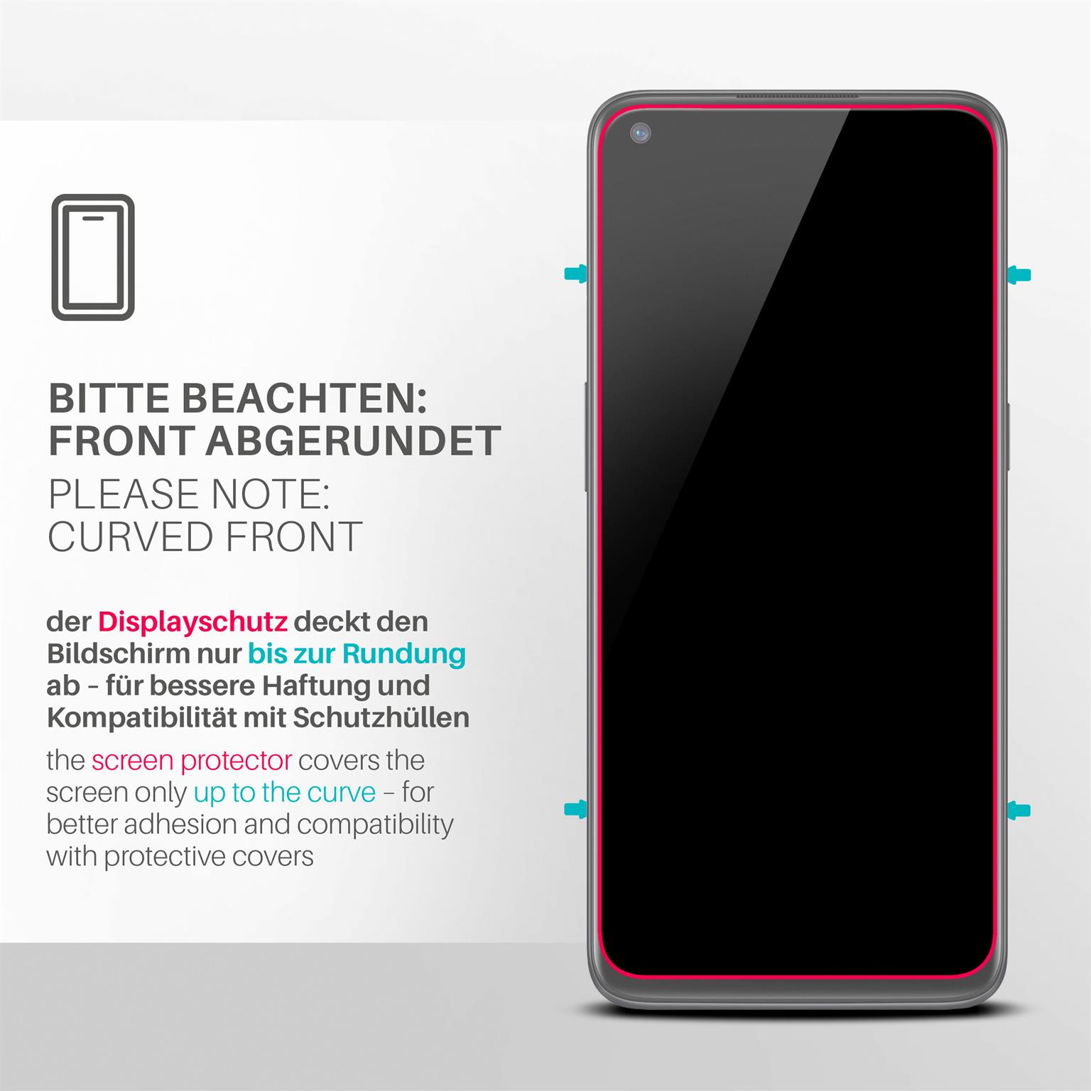 moex ShockProtect OnePlus Nord N10 5G Panzerglas Klar – Weiteres Produktbild 3 moex ShockProtect OnePlus Nord N10 5G Panzerglas Klar – Weiteres Produktbild 3
