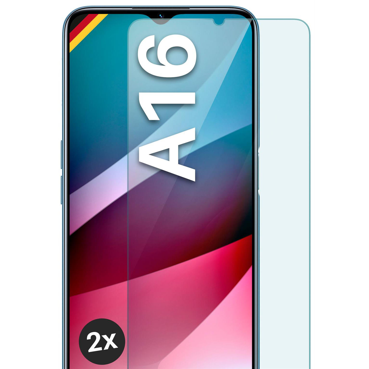 moex ShockProtect Oppo A16 Panzerglas Klar – undefined
