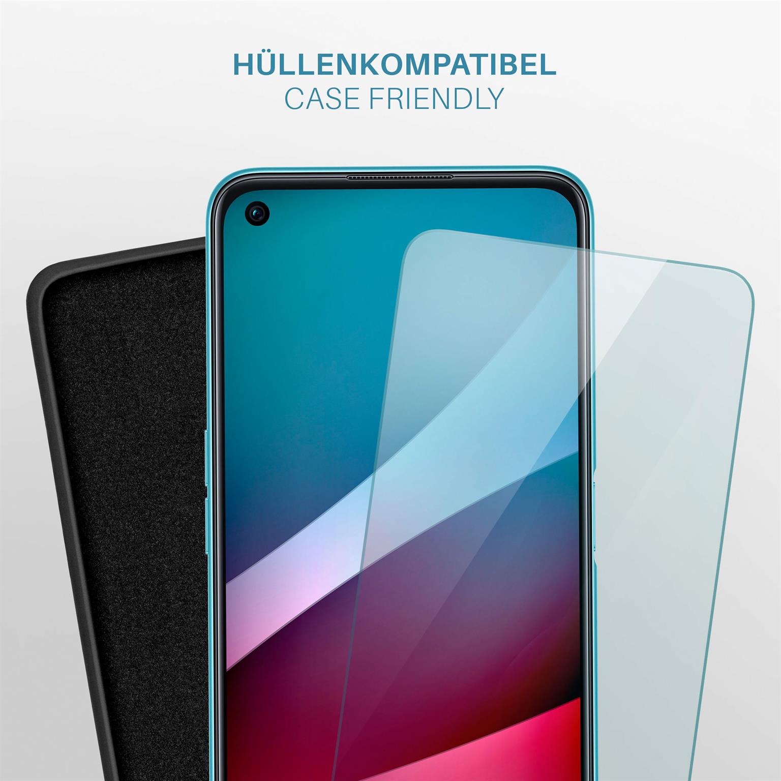 moex ShockProtect Oppo A76 Panzerglas Klar – Weiteres Produktbild 6