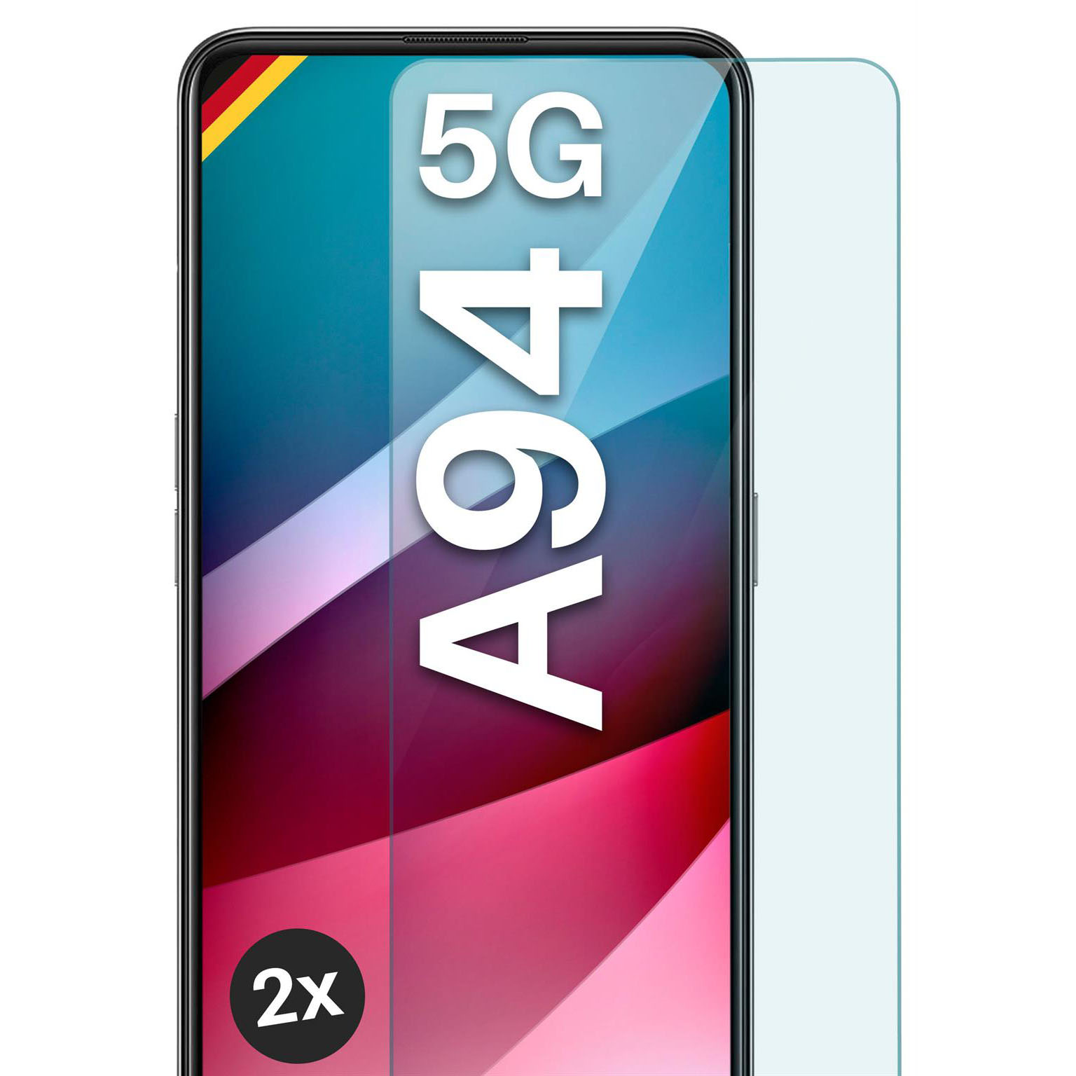moex ShockProtect Oppo A94 5G Panzerglas Klar – Weiteres Produktbild 1 moex ShockProtect Oppo A94 5G Panzerglas Klar – Weiteres Produktbild 1