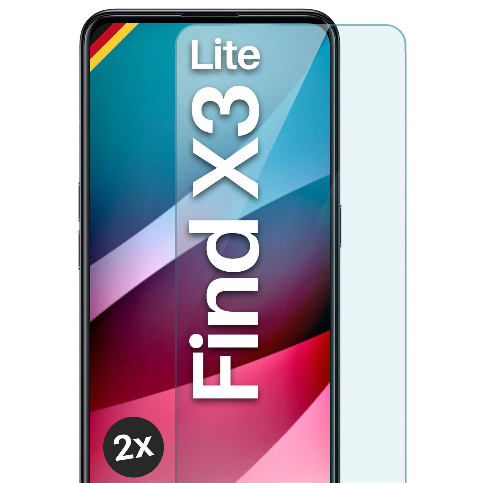 moex ShockProtect Oppo Find X3 Lite Panzerglas Klar – Weiteres Produktbild 1 moex ShockProtect Oppo Find X3 Lite Panzerglas Klar – Weiteres Produktbild 1