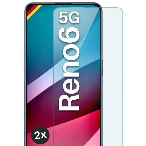 moex ShockProtect Oppo Reno6 5G Panzerglas Klar – Weiteres Produktbild 1