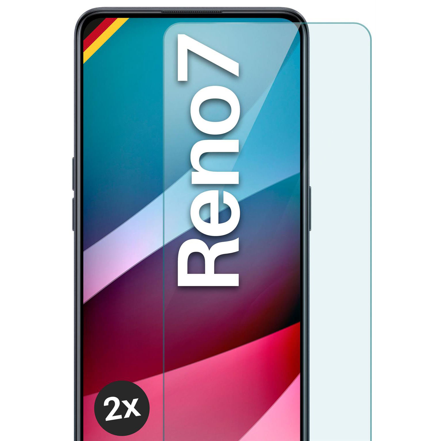 moex ShockProtect Oppo Reno7 (4G) Panzerglas Klar – undefined