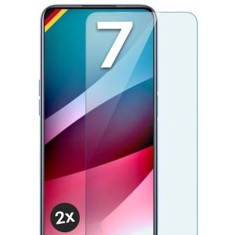moex ShockProtect Realme 7 Panzerglas Klar – 2er Set