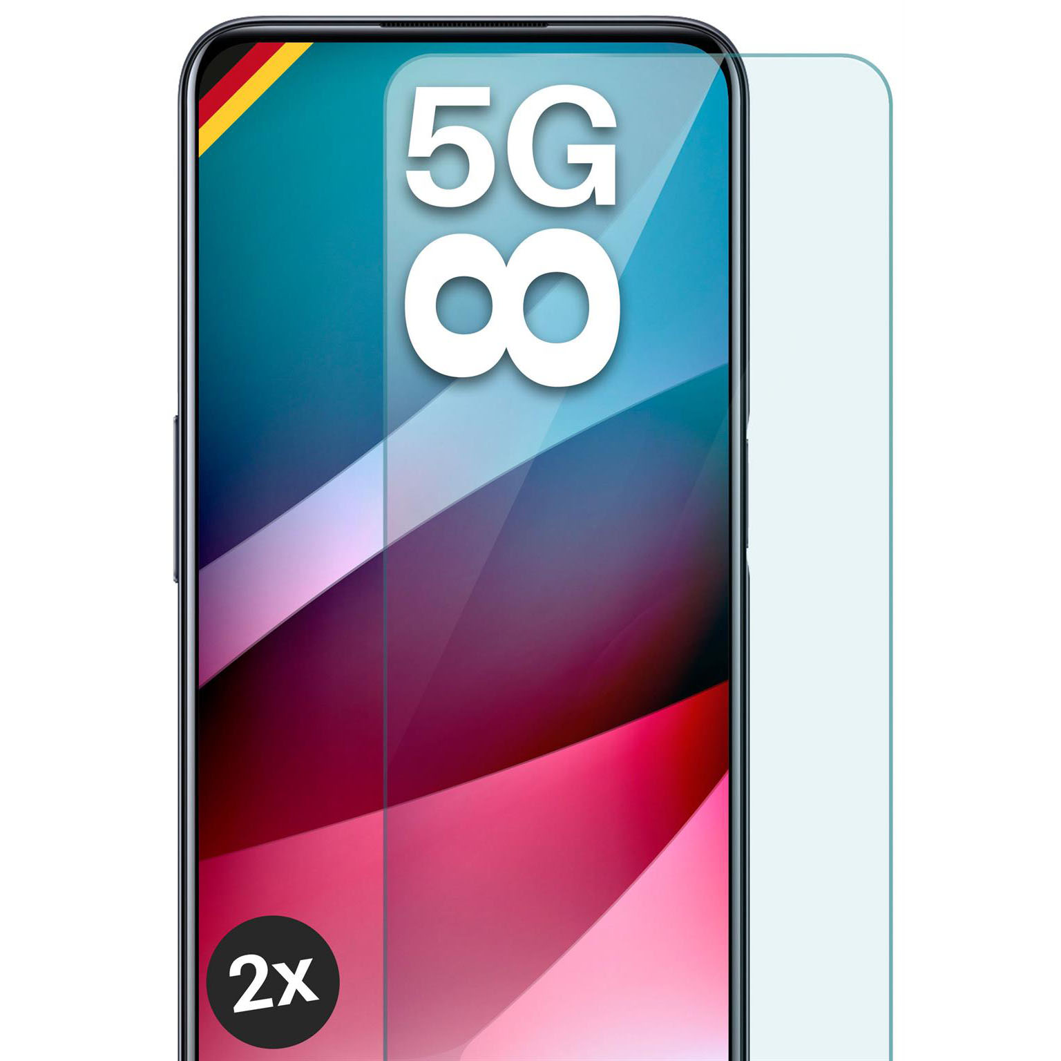 moex ShockProtect Realme 8 5G Panzerglas Klar – undefined