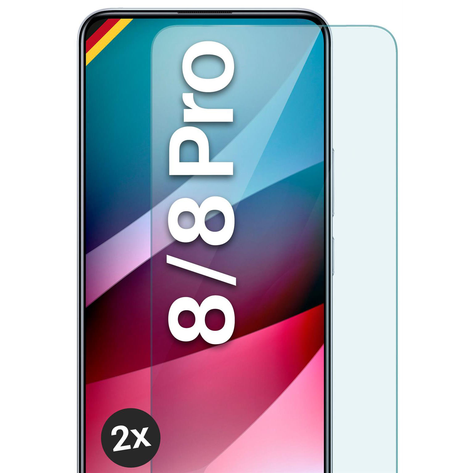 moex ShockProtect Realme 8 Pro Panzerglas Klar – undefined