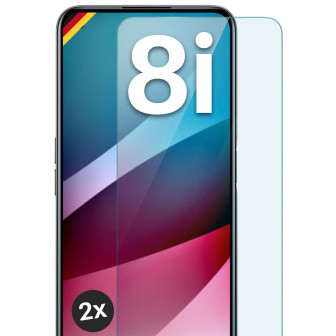 moex ShockProtect Realme 8i Panzerglas Klar – 2er Set