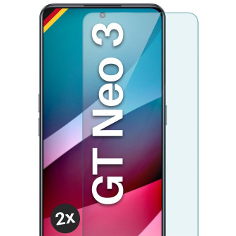 moex ShockProtect Realme GT Neo 3 Panzerglas Klar – 2er Set