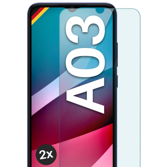 moex ShockProtect Samsung Galaxy A03 Panzerglas Klar – Weiteres Produktbild 1