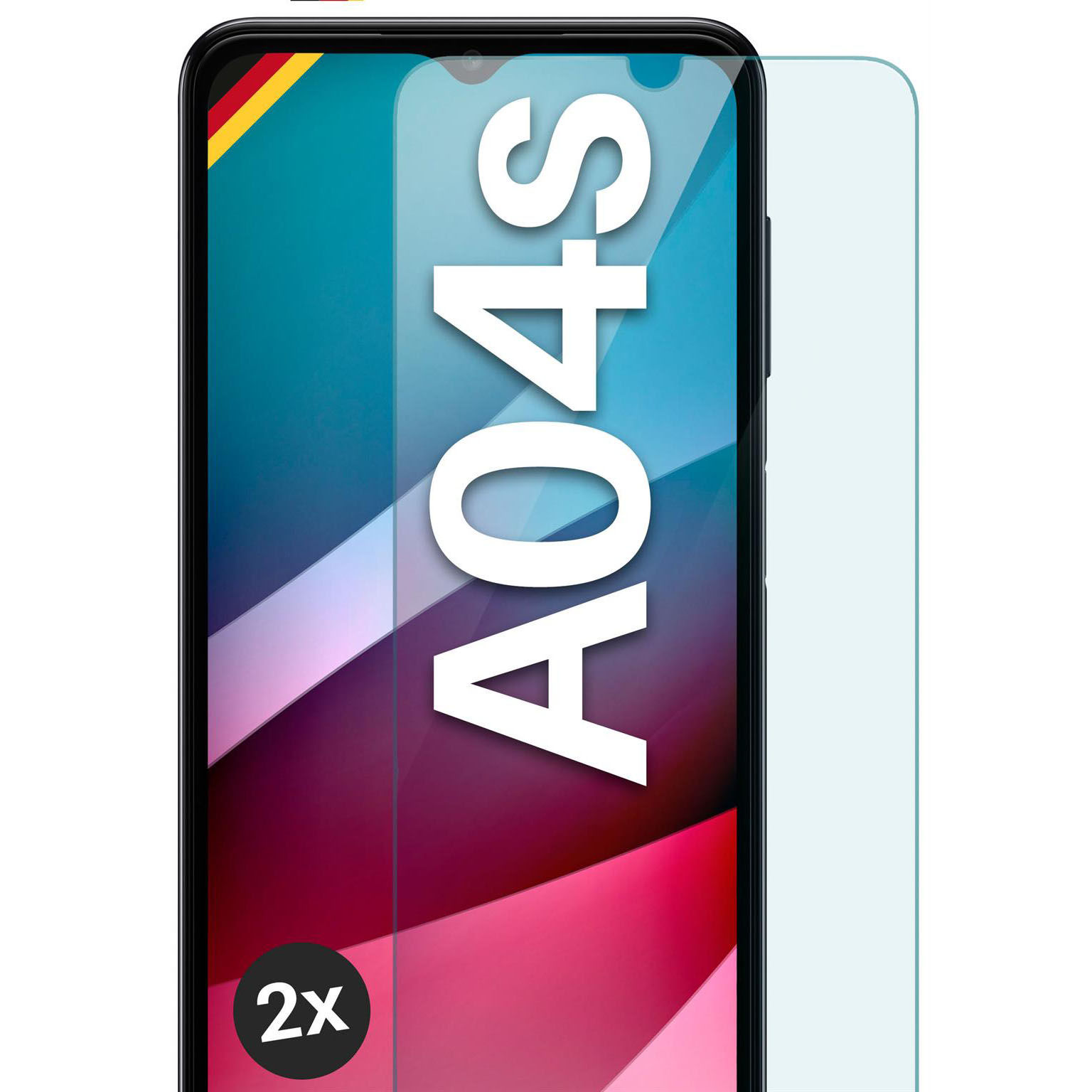 moex ShockProtect Samsung Galaxy A04s Panzerglas Klar – Weiteres Produktbild 1 moex ShockProtect Samsung Galaxy A04s Panzerglas Klar – Weiteres Produktbild 1
