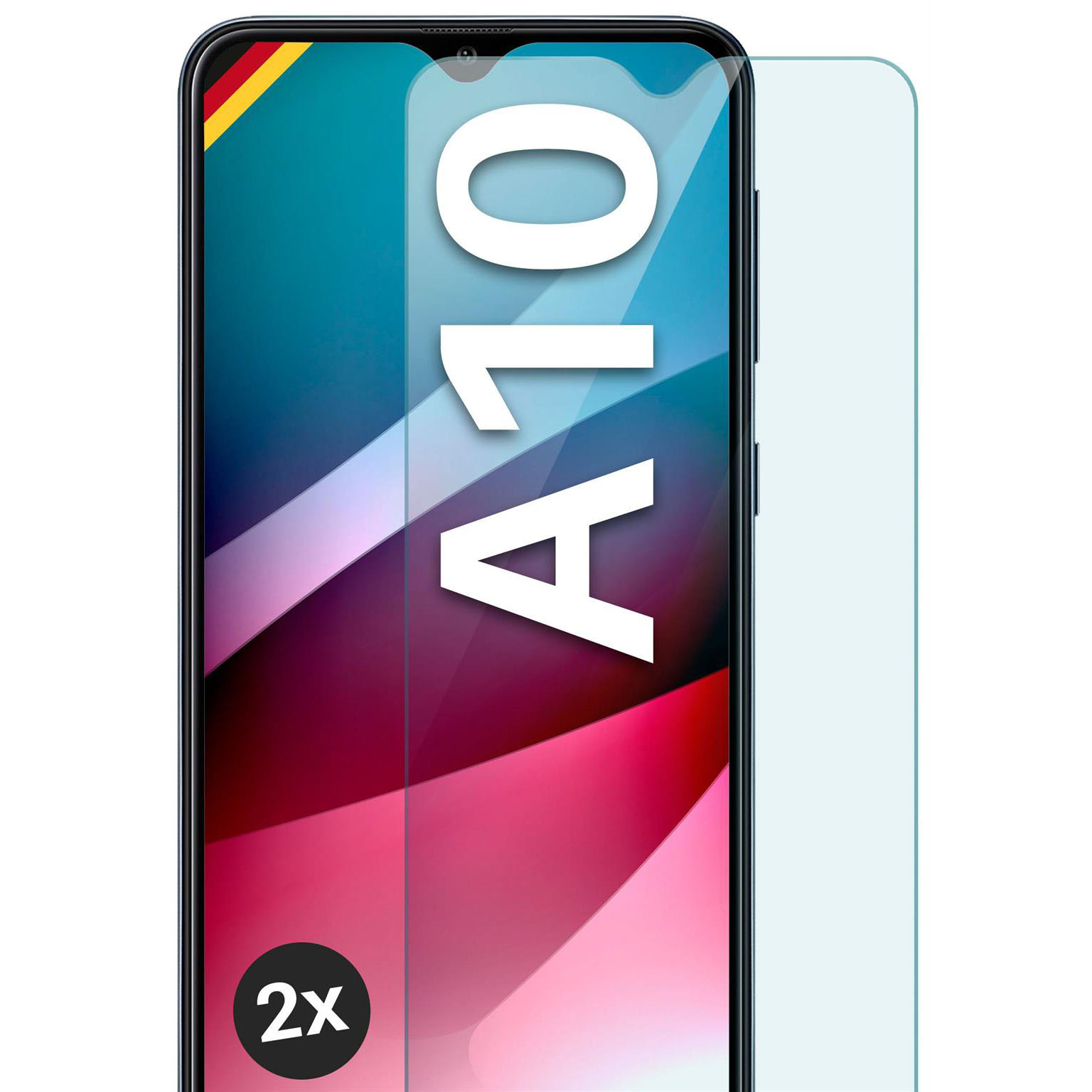 moex ShockProtect Samsung Galaxy A10 Panzerglas Klar – Weiteres Produktbild 1 moex ShockProtect Samsung Galaxy A10 Panzerglas Klar – Weiteres Produktbild 1