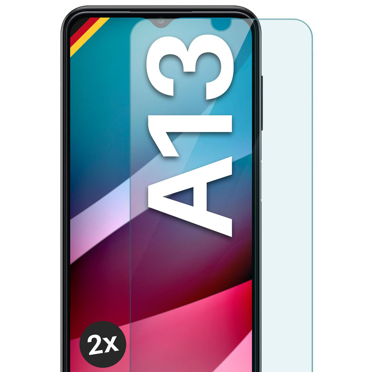 moex ShockProtect Samsung Galaxy A13 (4G) Panzerglas Klar – Weiteres Produktbild 1 moex ShockProtect Samsung Galaxy A13 (4G) Panzerglas Klar – Weiteres Produktbild 1