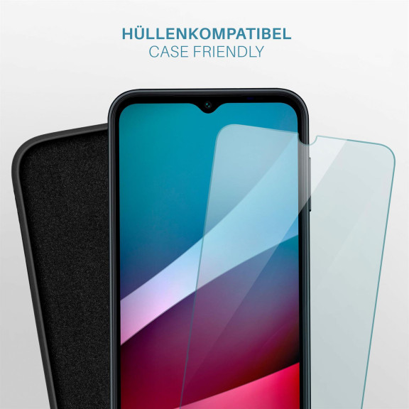 moex ShockProtect Samsung Galaxy A14 (4G) Panzerglas Klar – Weiteres Produktbild 6