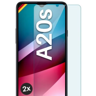moex ShockProtect Samsung Galaxy A20s Panzerglas Klar – 2er Set moex ShockProtect Samsung Galaxy A20s Panzerglas Klar – 2er Set