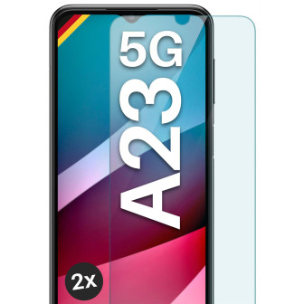 moex ShockProtect Samsung Galaxy A23 5G Panzerglas Klar – 2er Set