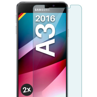 moex ShockProtect Samsung Galaxy A3 (2016) Panzerglas Klar – 2er Set moex ShockProtect Samsung Galaxy A3 (2016) Panzerglas Klar – 2er Set