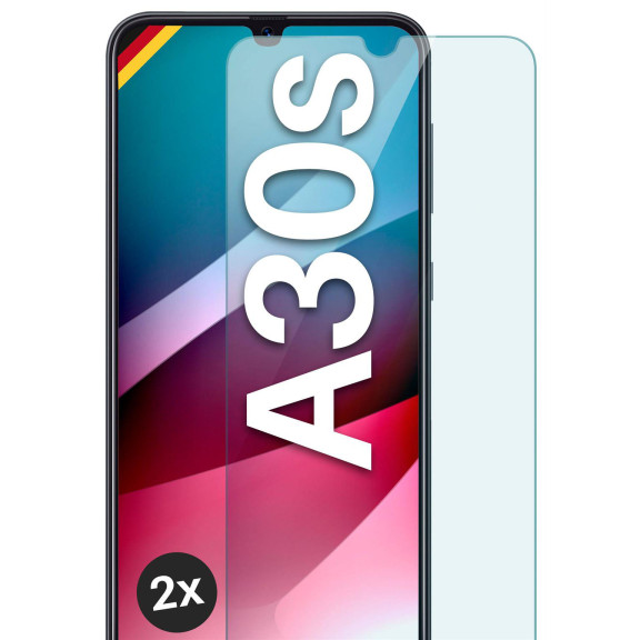 moex ShockProtect Samsung Galaxy A30s Panzerglas Klar – Weiteres Produktbild 1