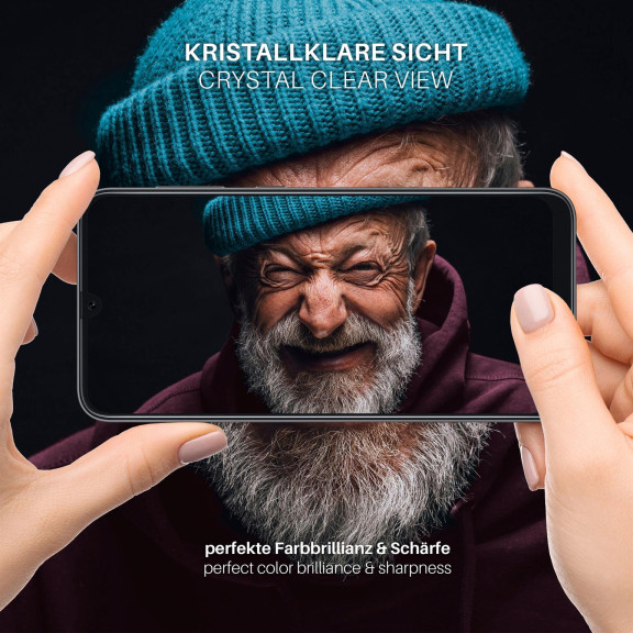 moex ShockProtect Samsung Galaxy A30s Panzerglas Klar – Weiteres Produktbild 5