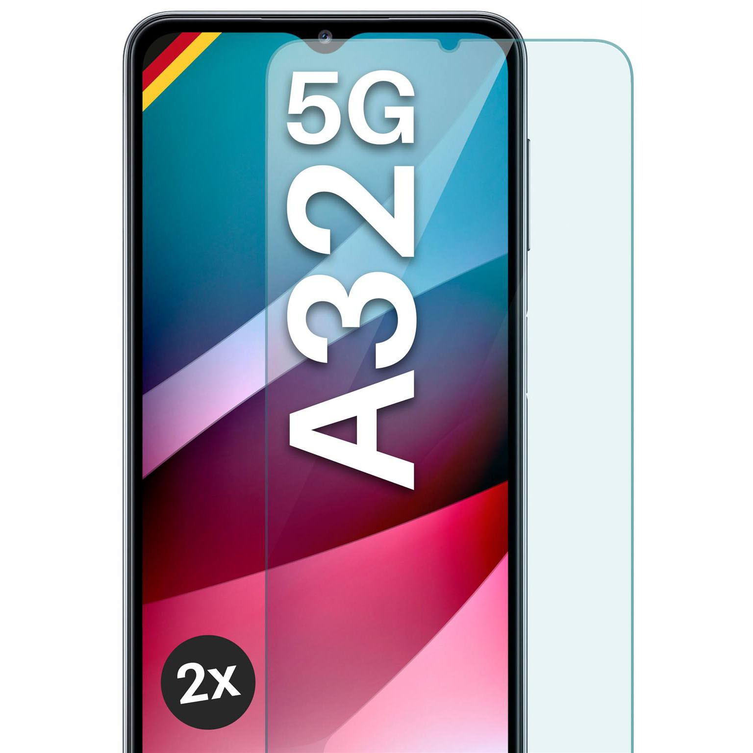 moex ShockProtect Samsung Galaxy A32 5G Panzerglas Klar – undefined