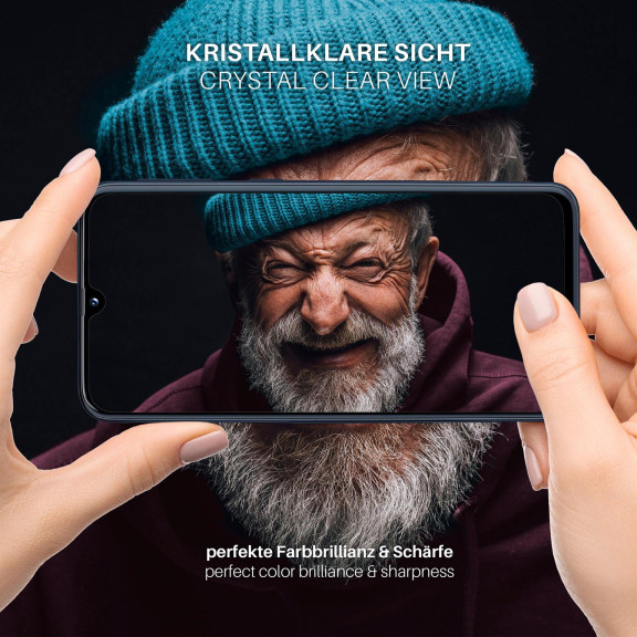moex ShockProtect Samsung Galaxy A40 Panzerglas Klar – Weiteres Produktbild 5